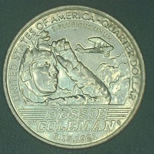 2023-D-Washington-Bessie-Coleman-Quarter,-Siginatures-Doubling-Or-Incused